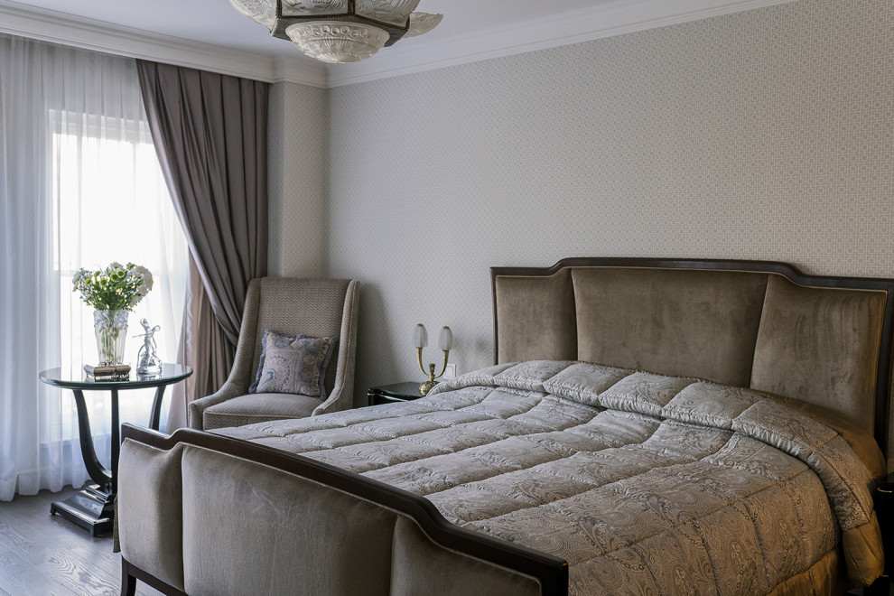 Интерьер спальни в американском стиле