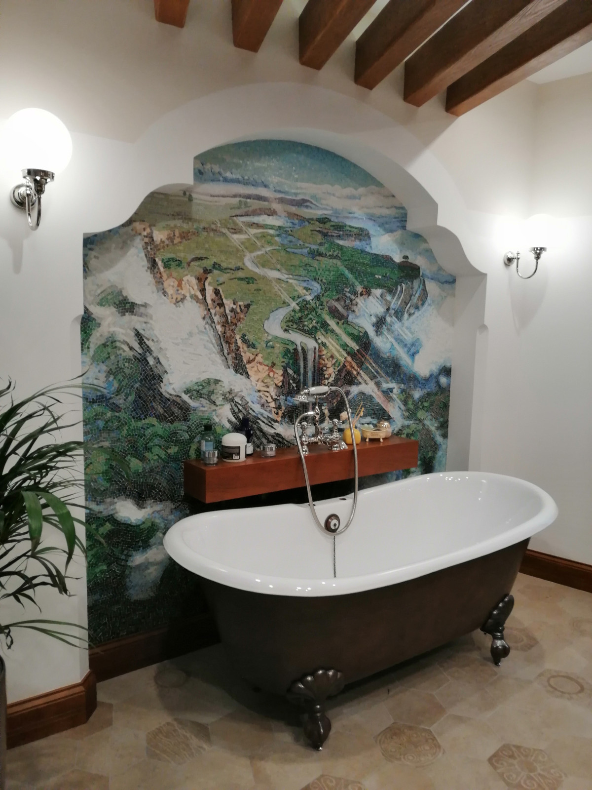 Обложка проекта: Artictic mosaic "Waterfall"