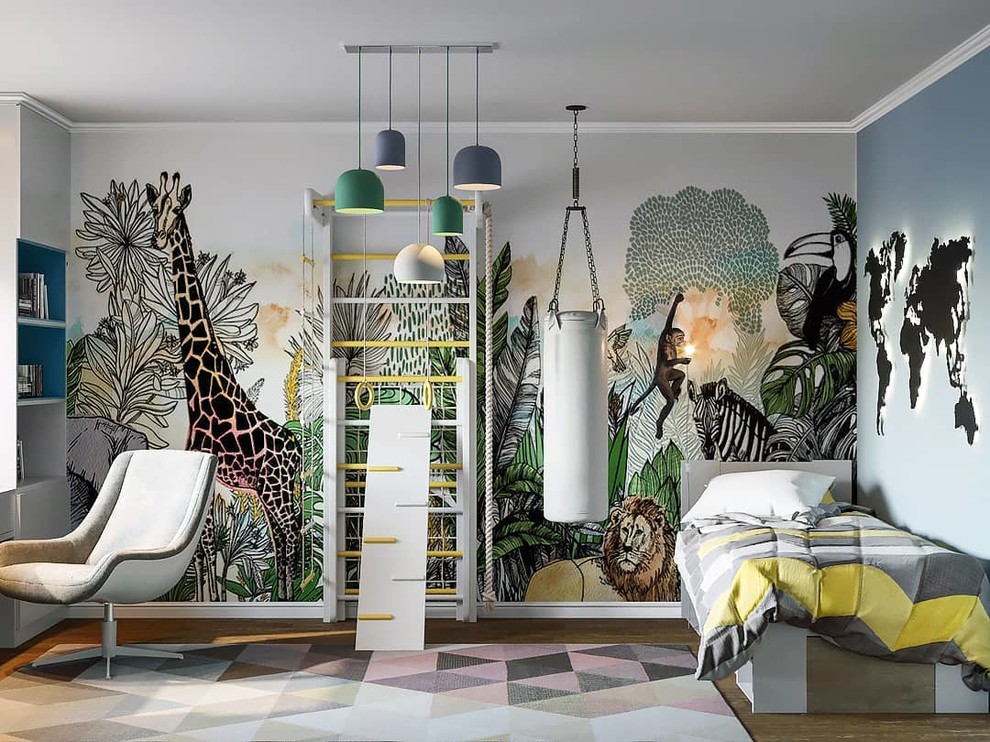 Детская комната в стиле Сафари