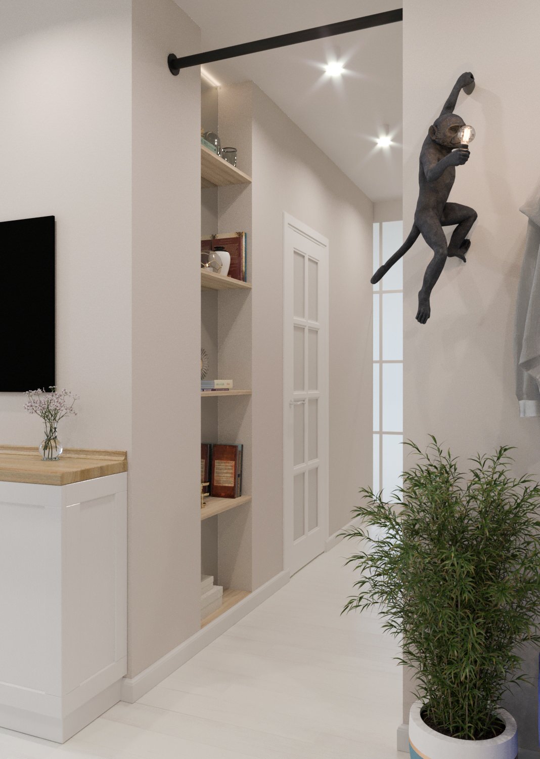 Дизайн проект в ЖК Галактика 66,1 кв.м.