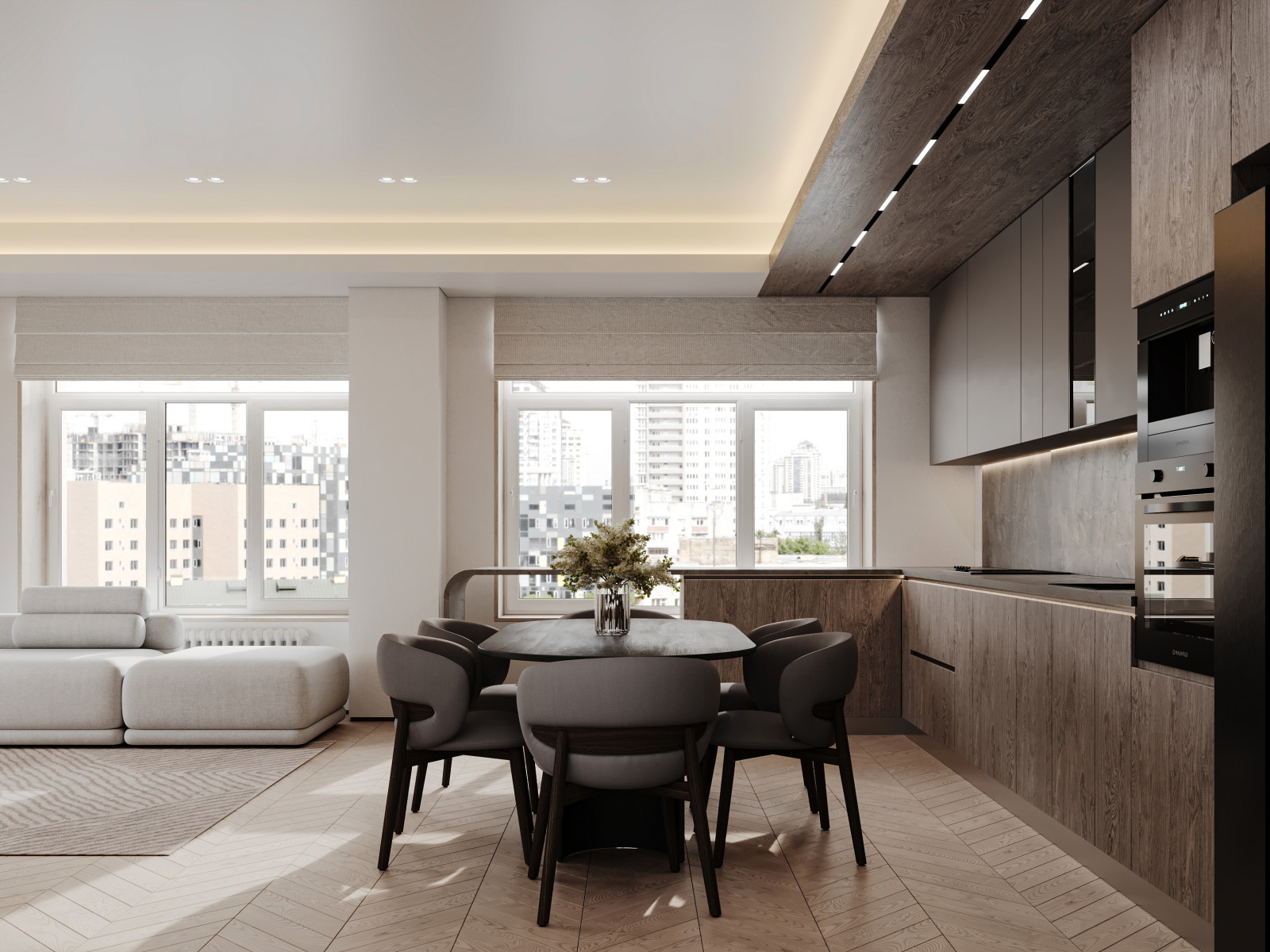 Просторная квартира для семьи с ребенком