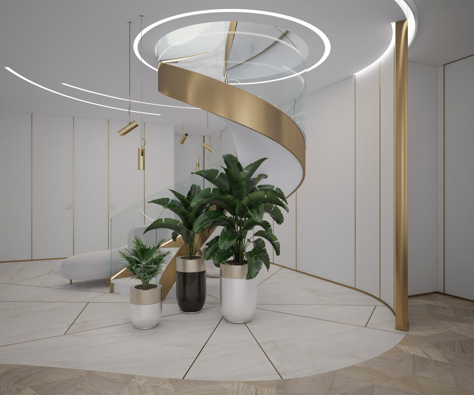 Квартира с террасой - Москва. 300 кв.м.