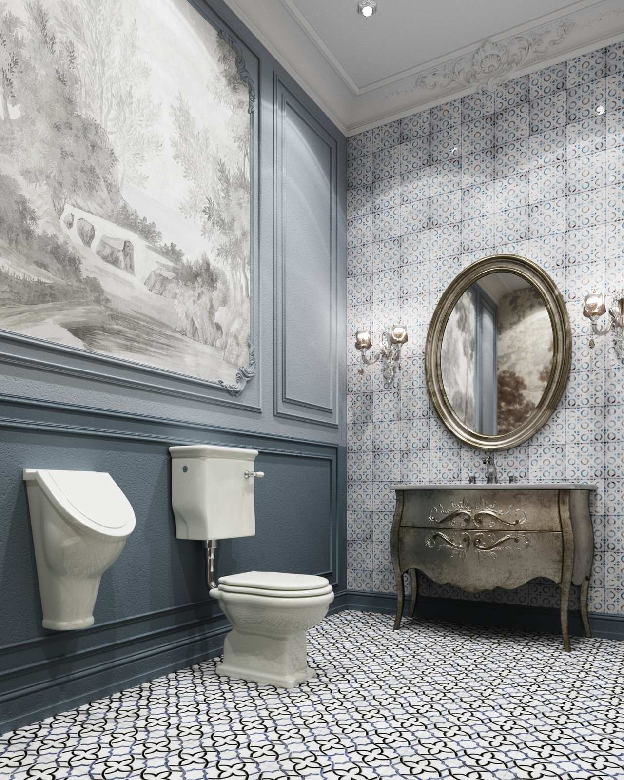 Дизайн-проект частного дома в современной классике