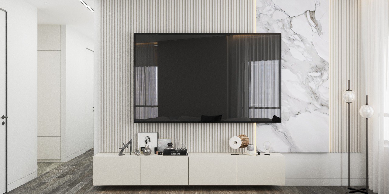 Современный интерьер в ЖК Крылья