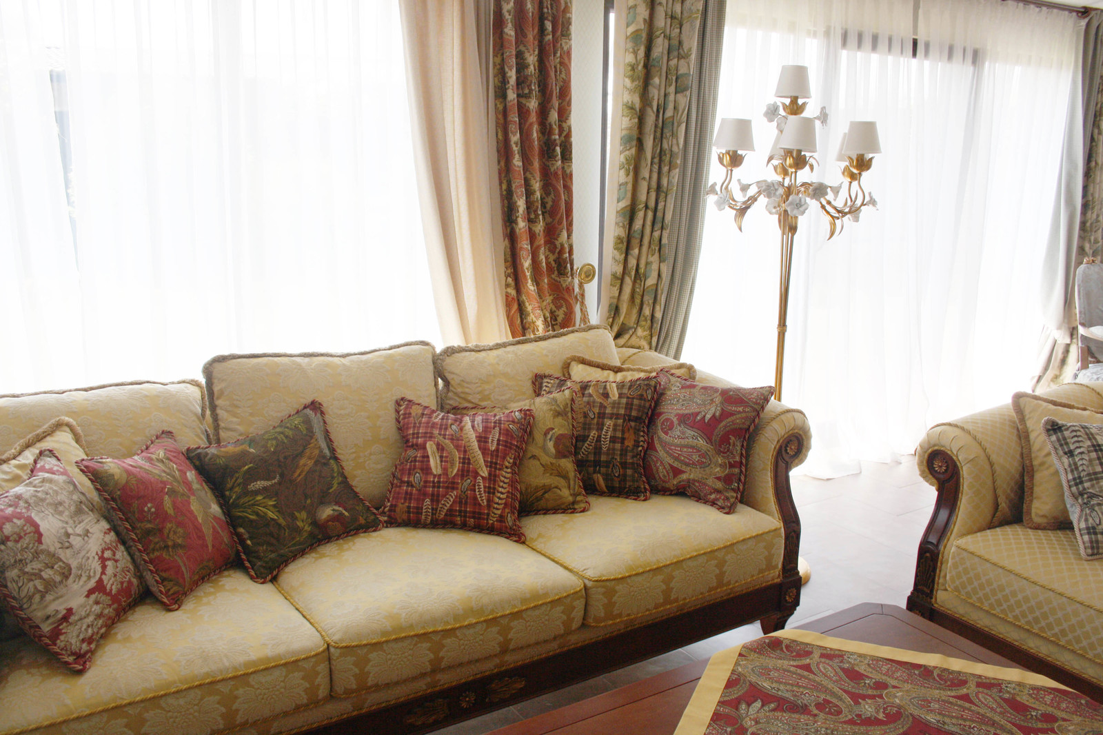 Гостиная в английском стиле