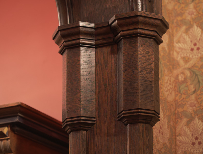 Коридор в викторианском стиле