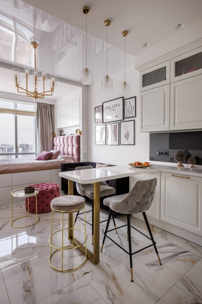 Дизайн и ремонт квартиры в ЖК «Хедлайнер» — Высокая мода