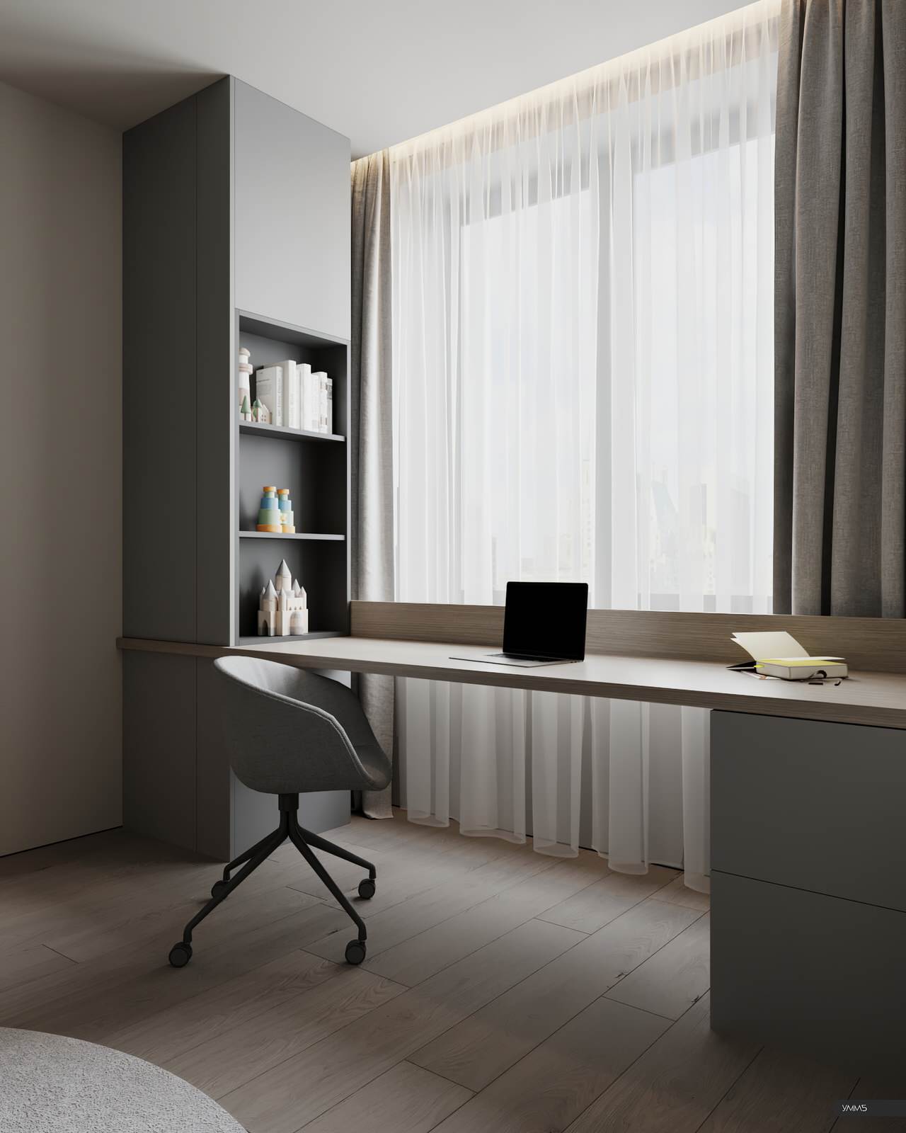 2322 М | Проект квартиры 104,8 м2 в ЖК на Дмитрия Донского, г. Калининград