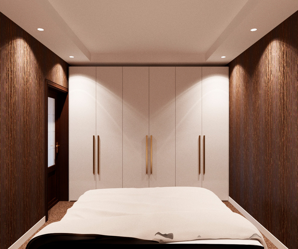 Мужская квартира в шоколадных тонах