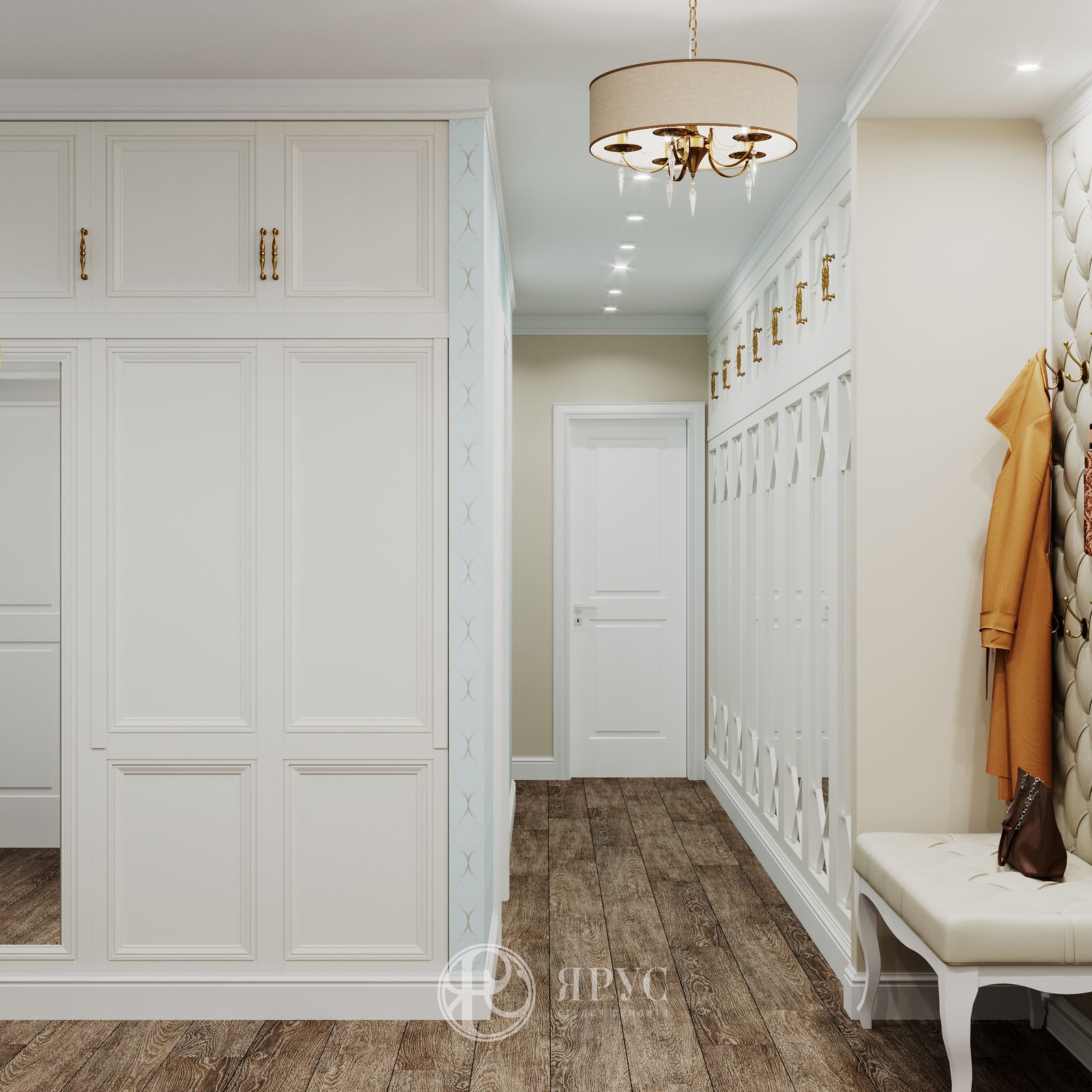 Дизайн-проект объединённых квартир