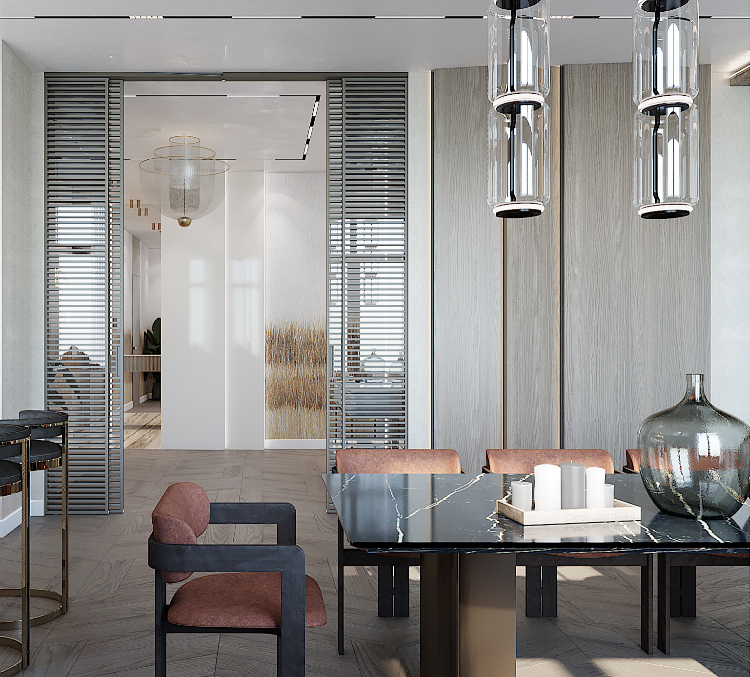 Интерьер 3-комнатной квартиры в ЖК Verona