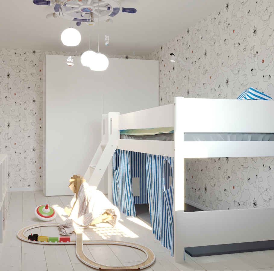 Дизайн проект квартиры 81 кв.м