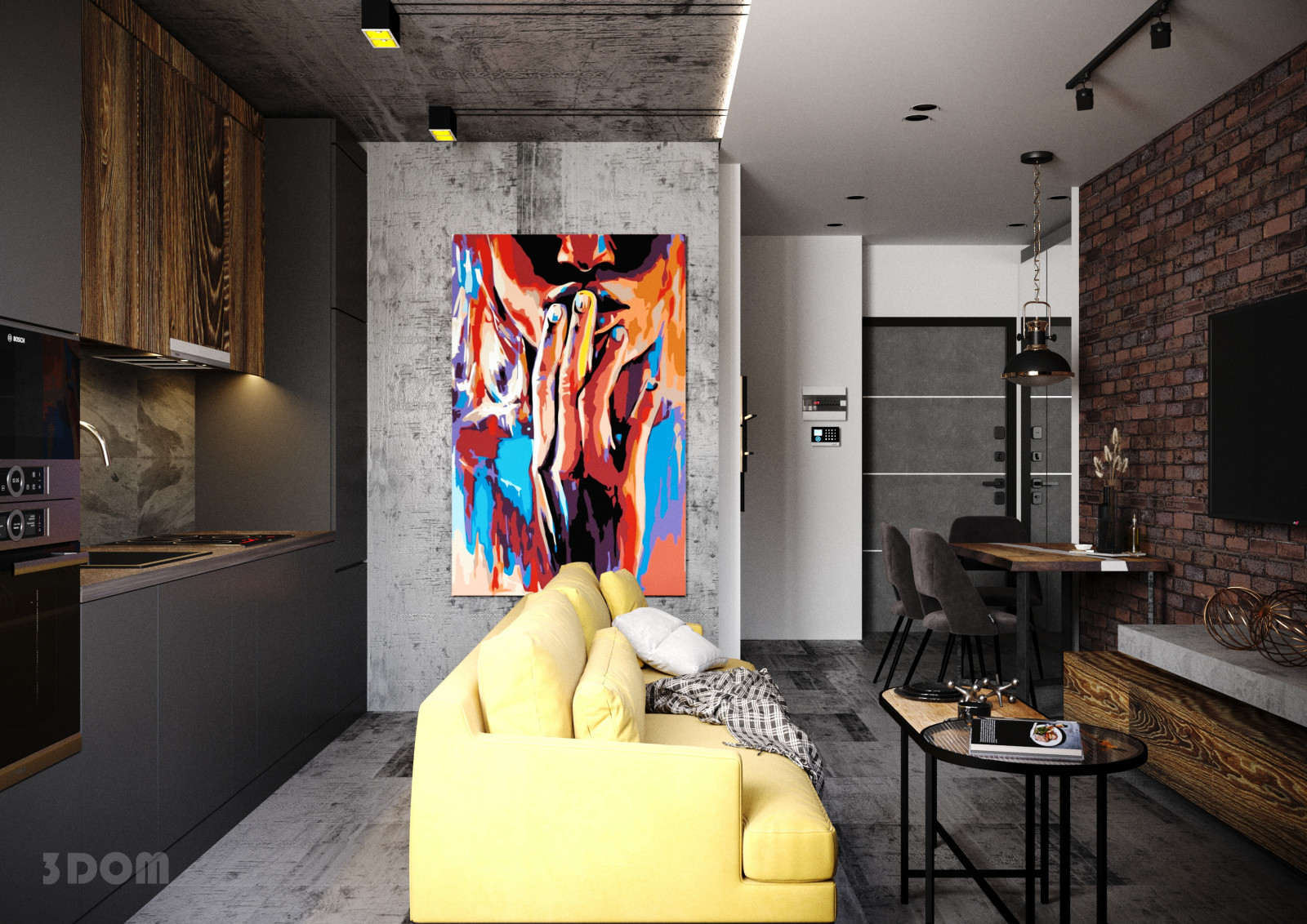 КВАРТИРА ЖК "WEST SIDE" 28кв.м | 3DOM