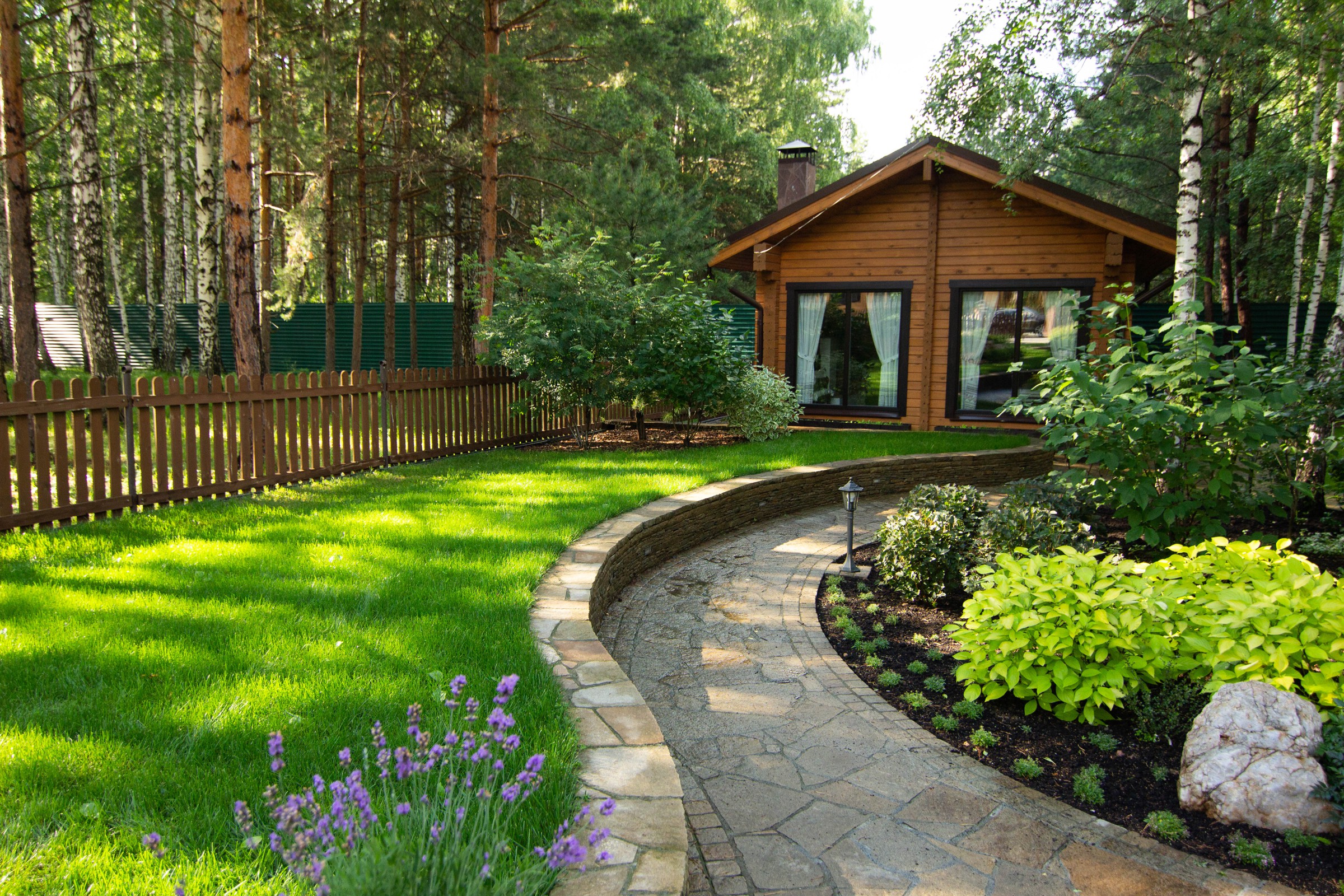 У леса на опушке