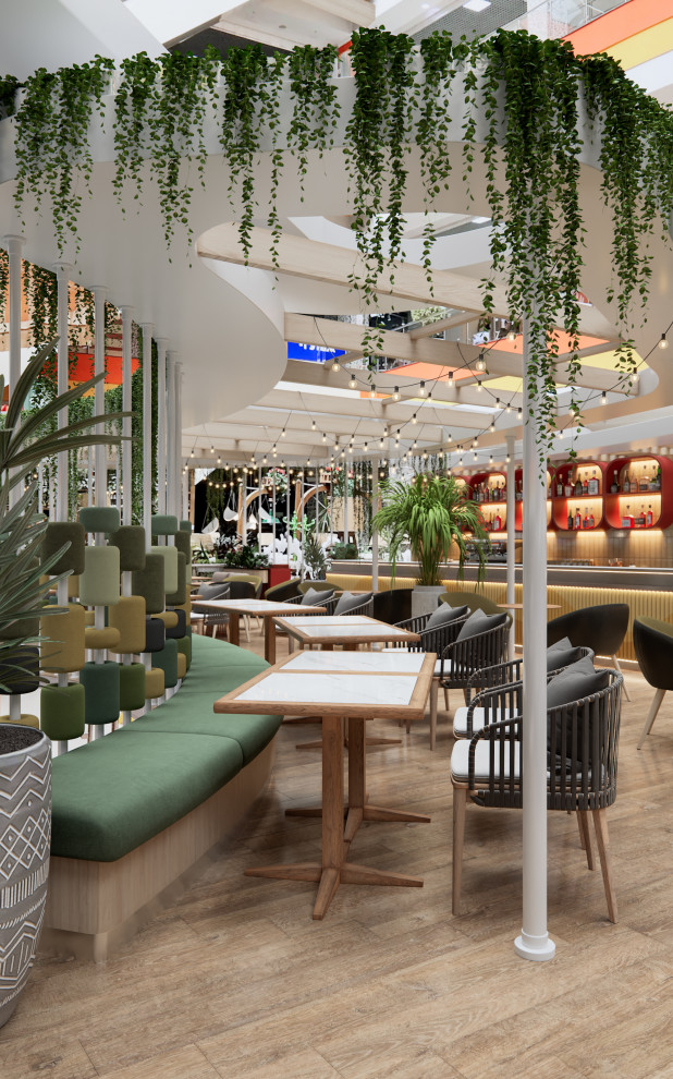 Дизайн интерьера кафе