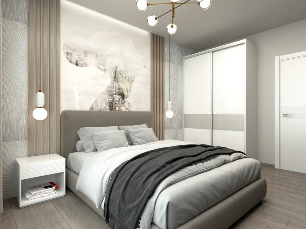 Небольшая мужская спальня (12 кв.м.)