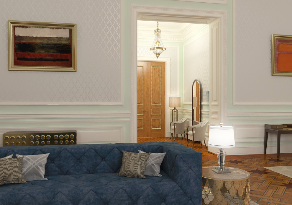 Interior design of Presidential Suite of the Bariatinsky Palace (Modern Vision o