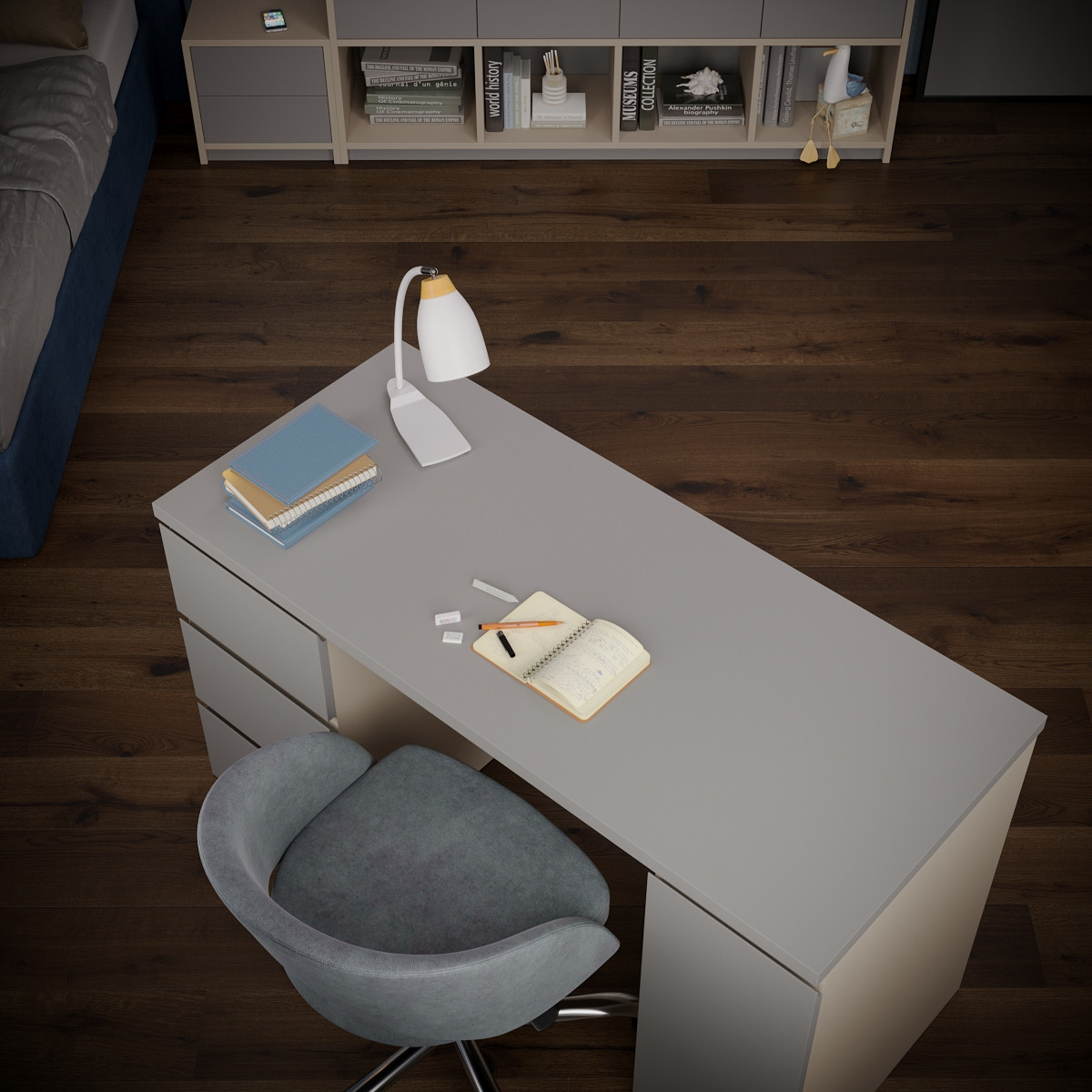 Детская комната по фен-шую, частный дом 200 кв.м