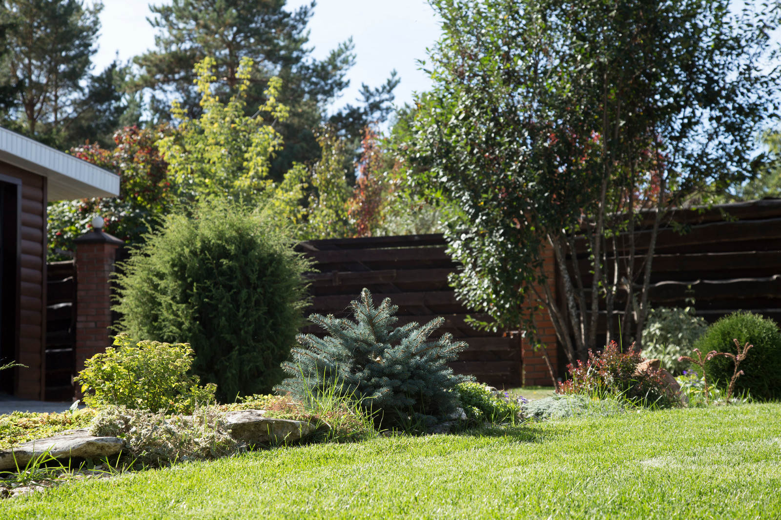 Ландшафтный дизайн участка на Каме