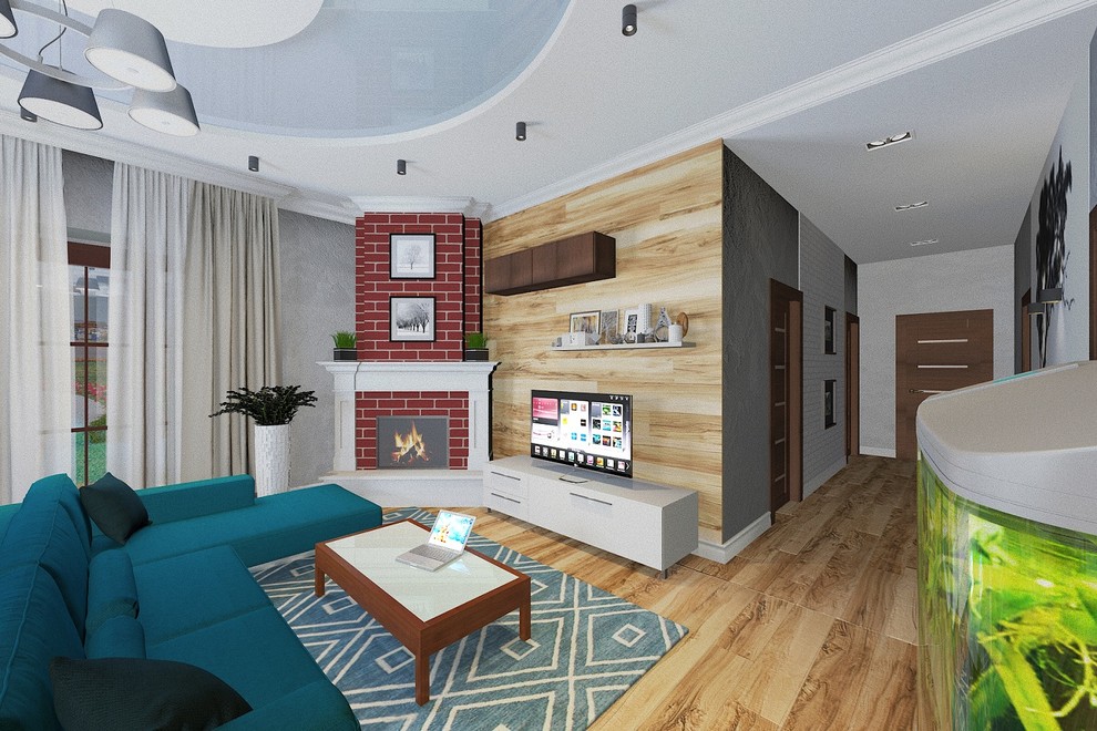 Совмещенная студия в частном доме