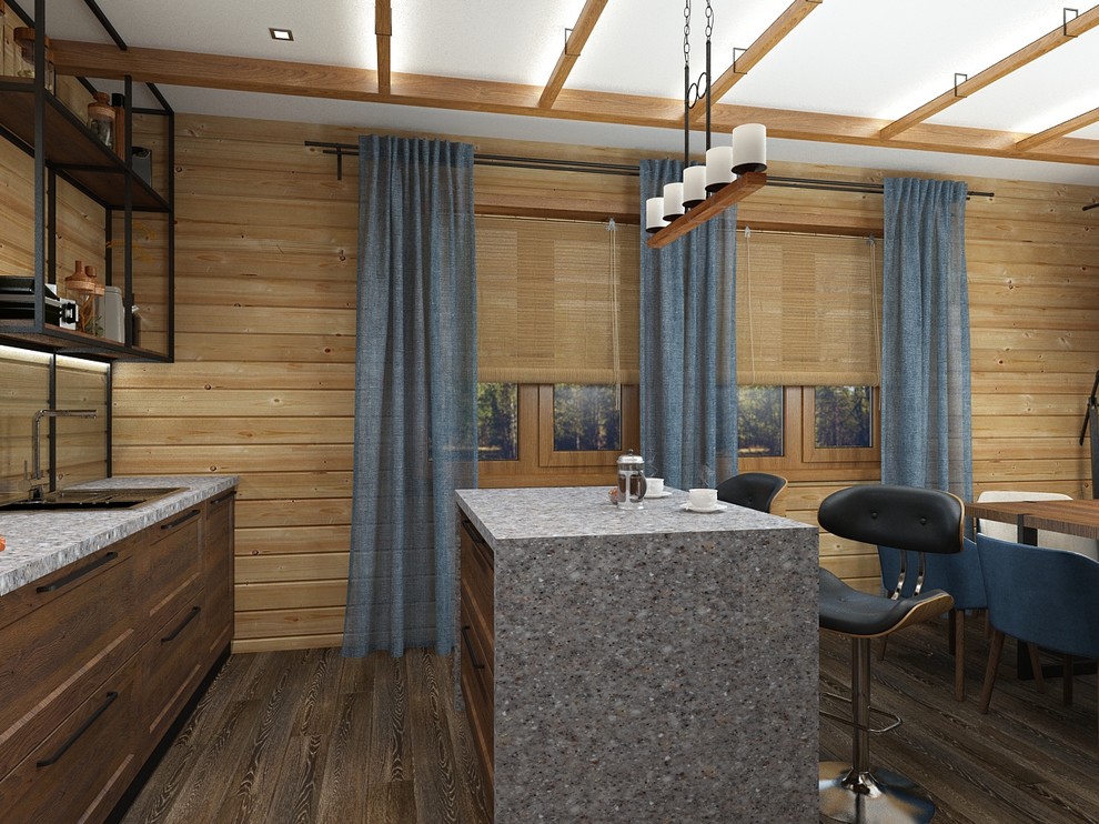 Проект загородного дома на острове Сахалин