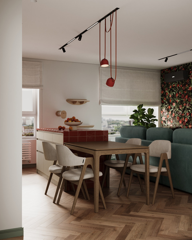 Обложка проекта: Квартира 75 м² в современном стиле в ЖК "Крыловка Парк" г. Казань