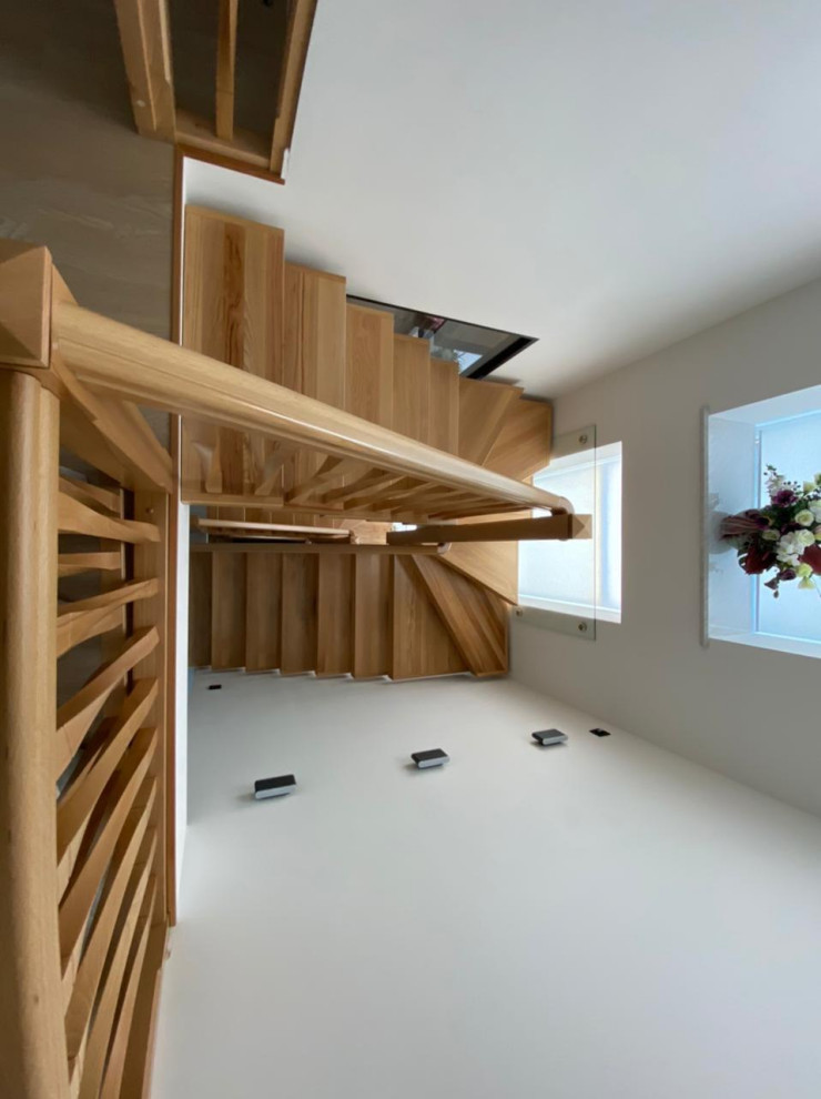 Лестница из бука