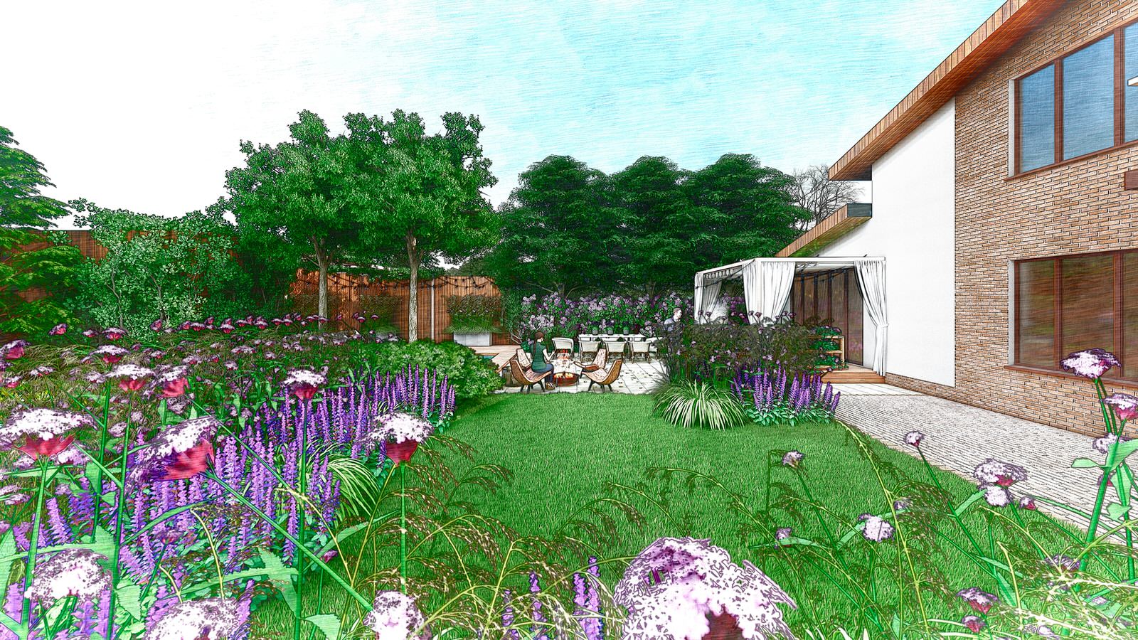 Проект сада "Два полюса"