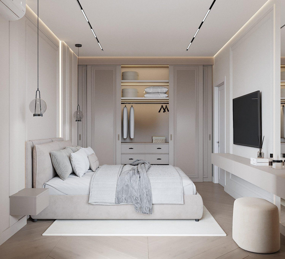 Квартира 57м2 в Новороссийске в стиле неоклассика