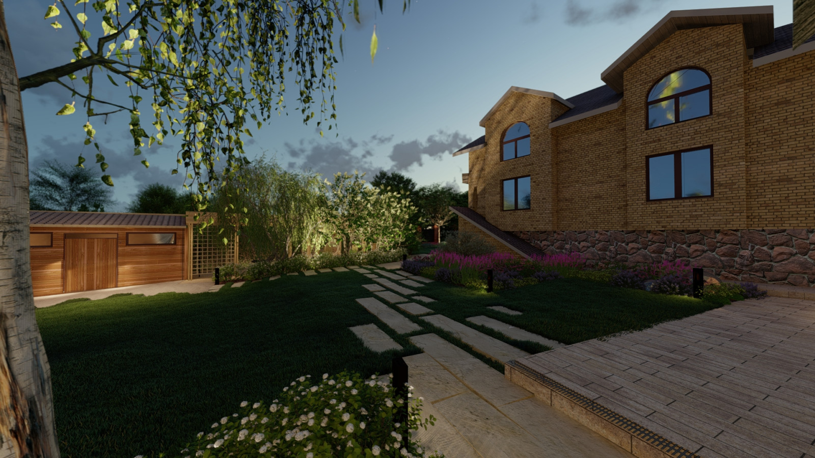 Сад "Мыльные пузыри" в с.Степаново