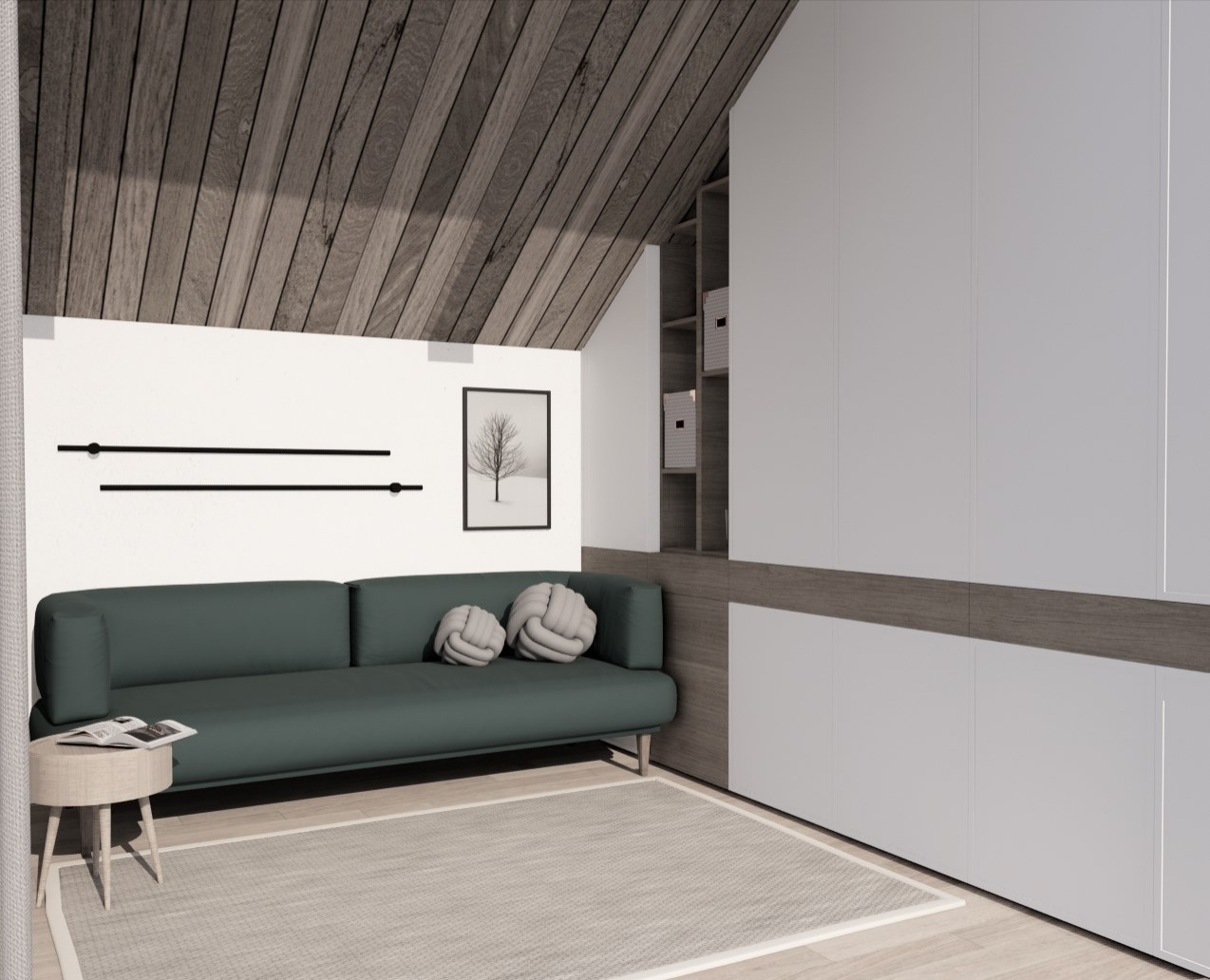 Shades of nature (интерьер)