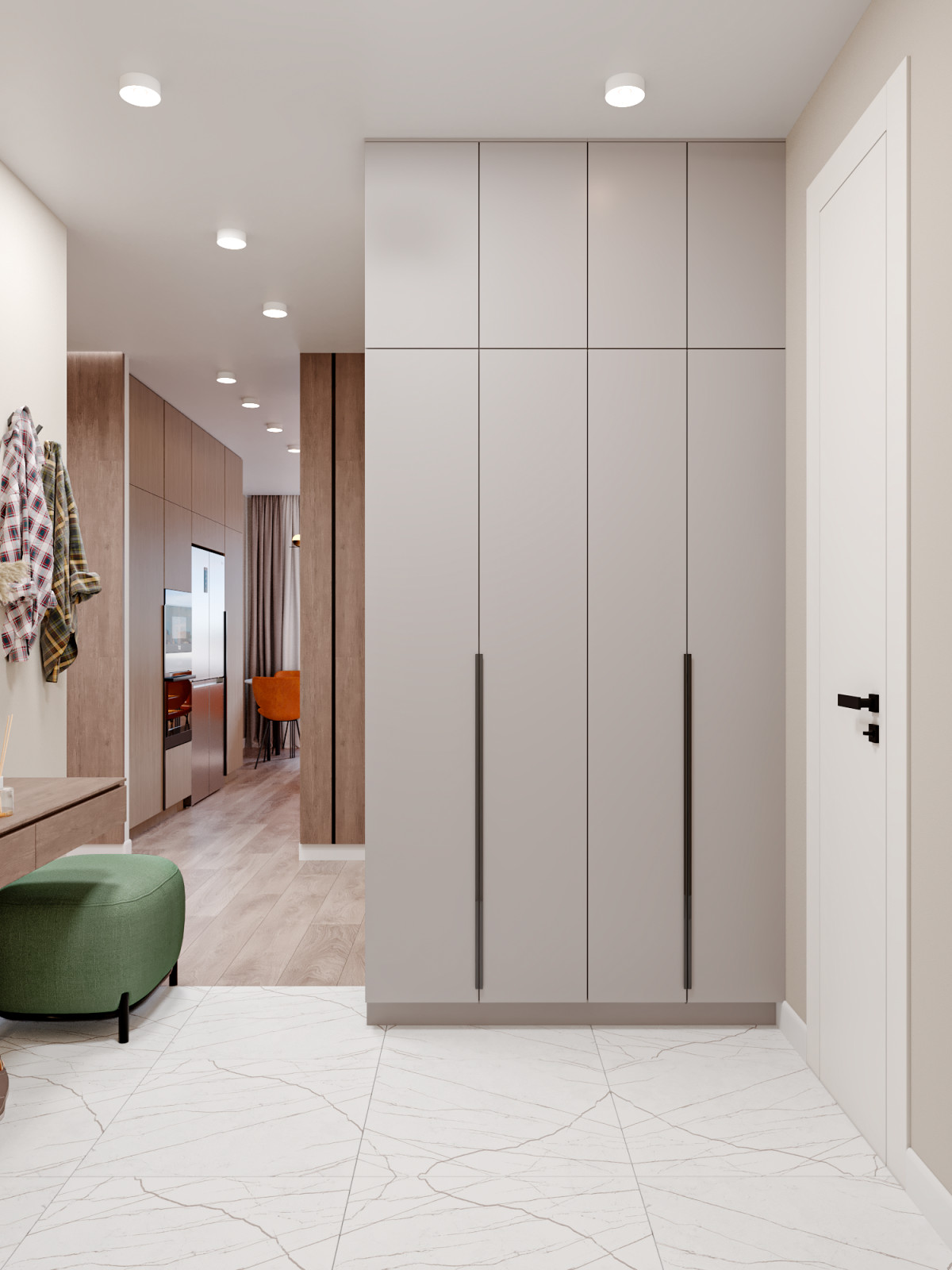 Обложка проекта: Трехкомнатная квартира 88м2