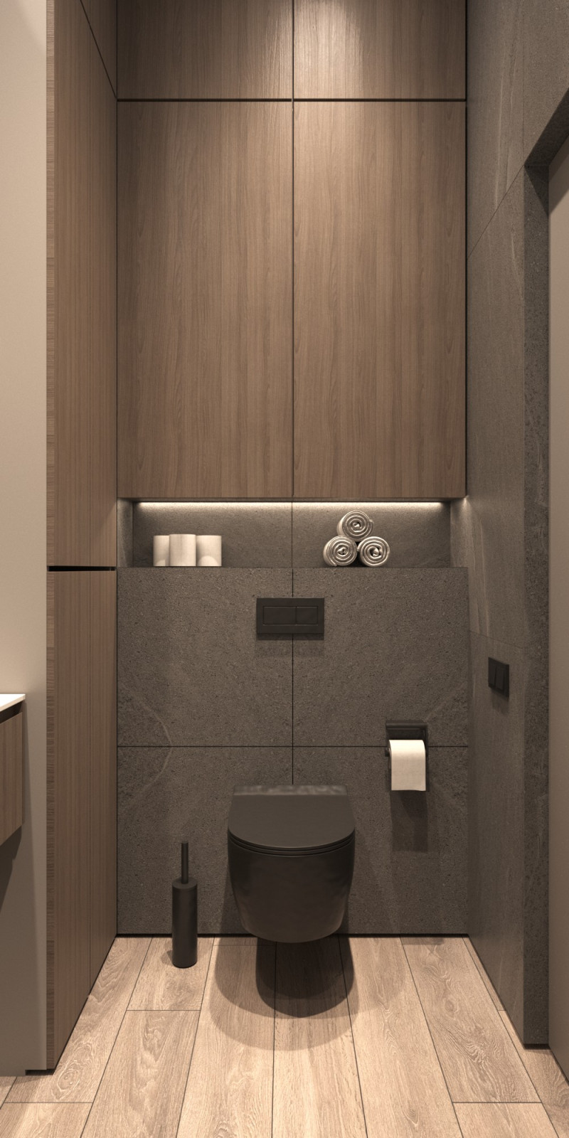 Обложка проекта: Дизайн-проект квартиры 46м2. Минимализм