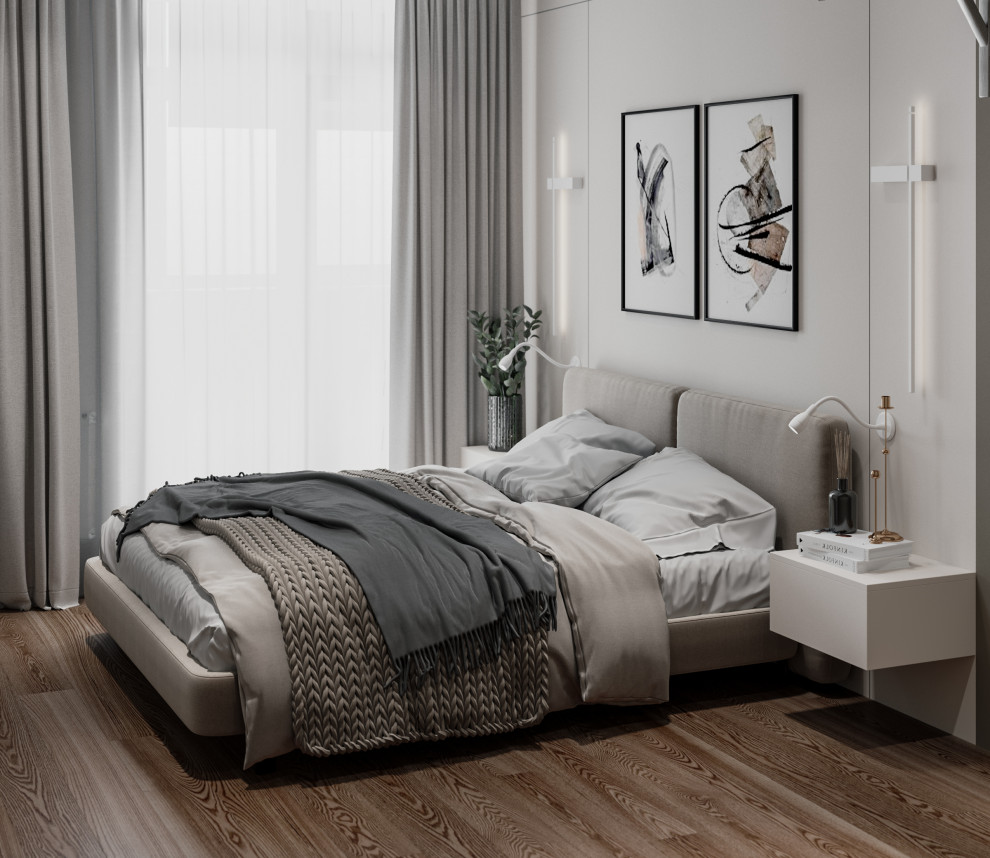 Минимализм на 55 кв.м.