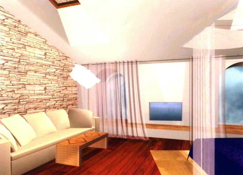 Камень в интерьере