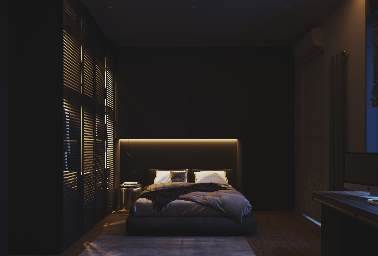 Квартира в серых тонах