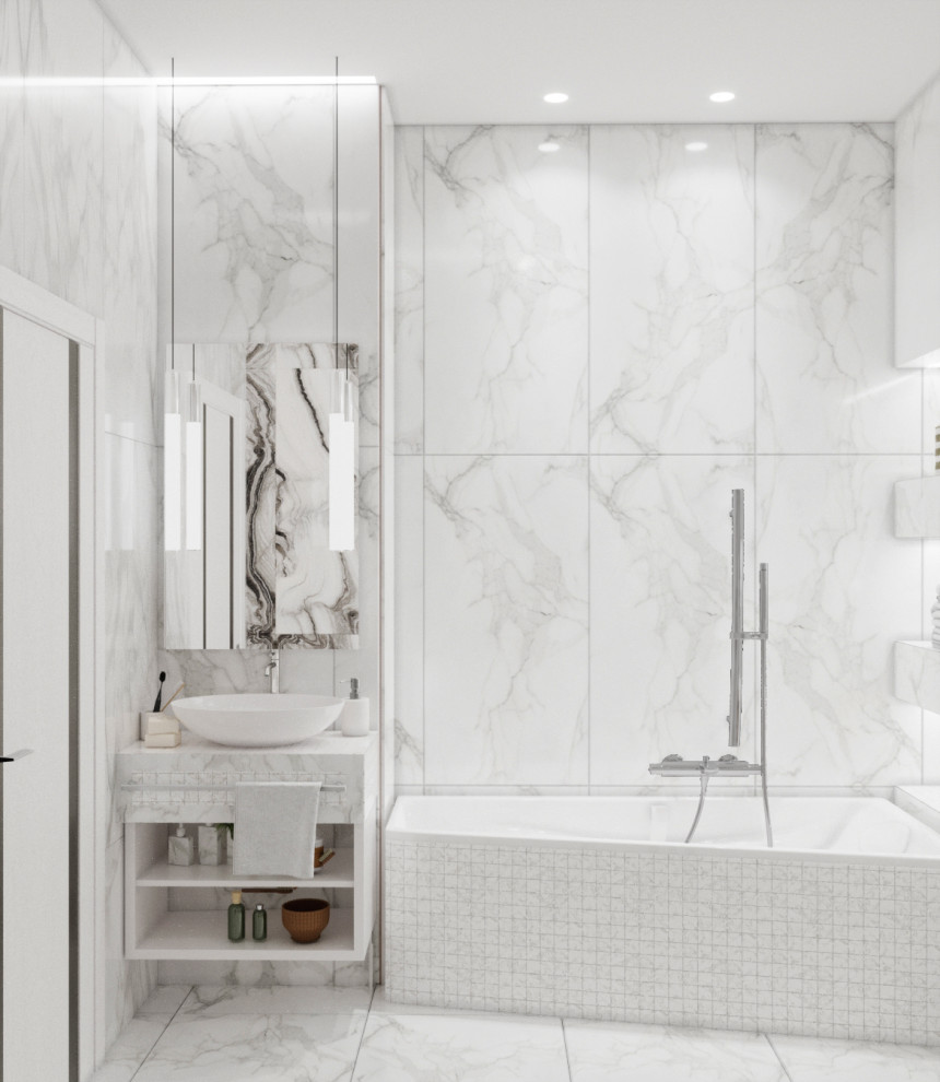 Проект 2-х комнатной квартиры в Апартаментах Лахта Плаза