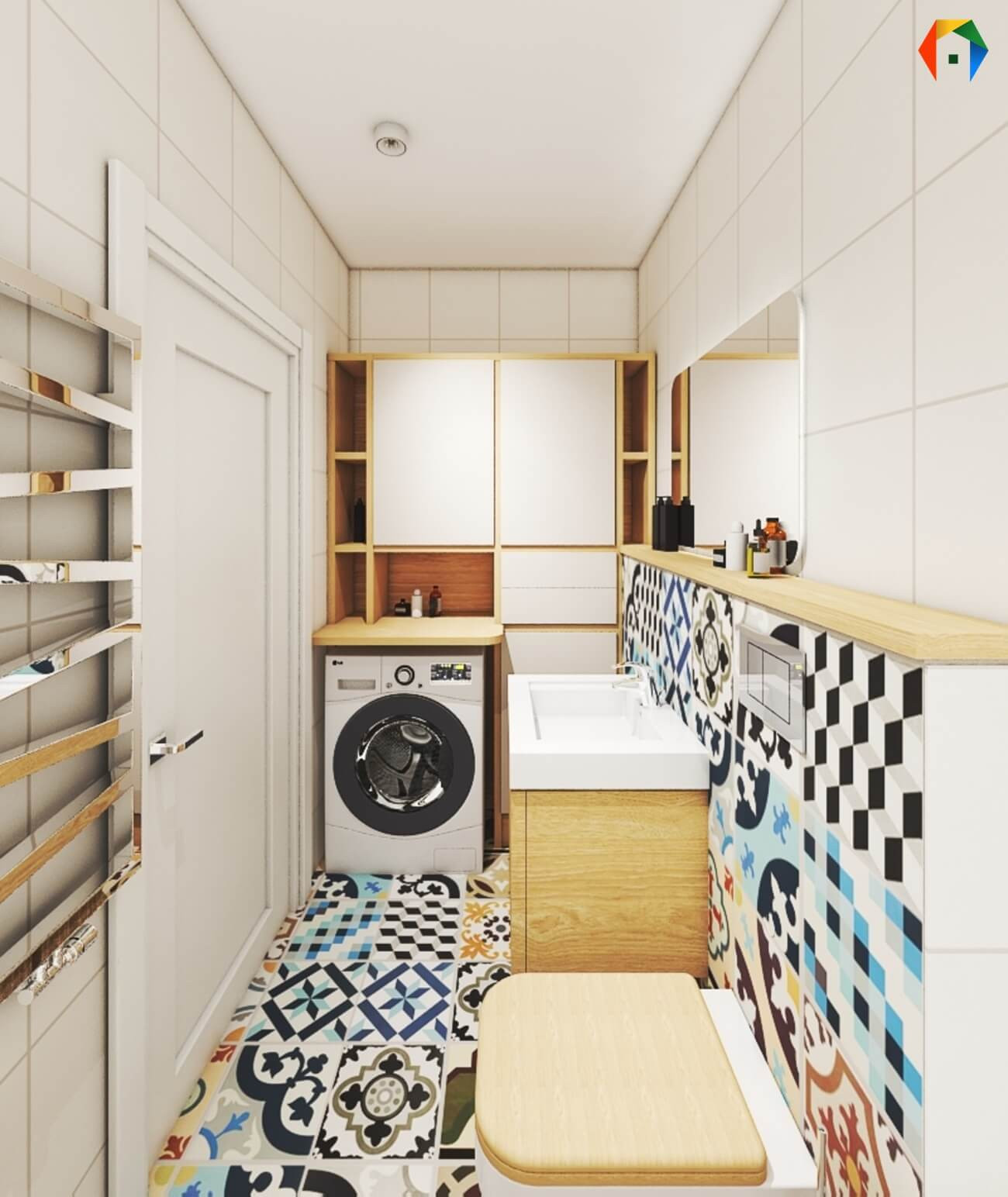 Березовая аллея. Дизайн проект двухкомнатной квартиры