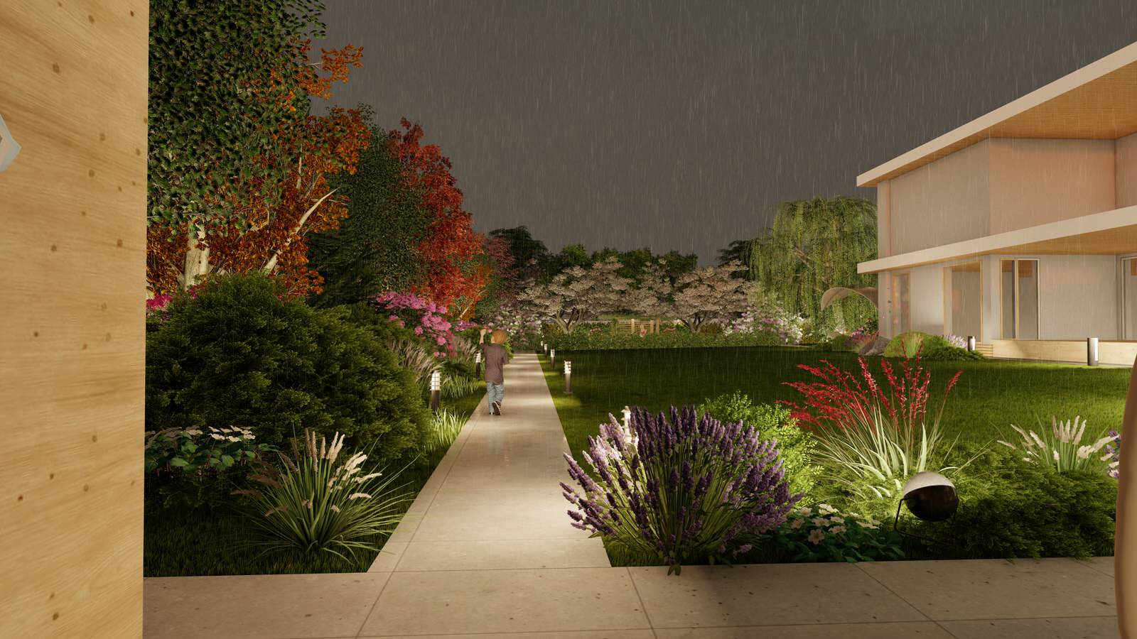 Обложка проекта: Сад "Светлый". КП Райт Вилладж