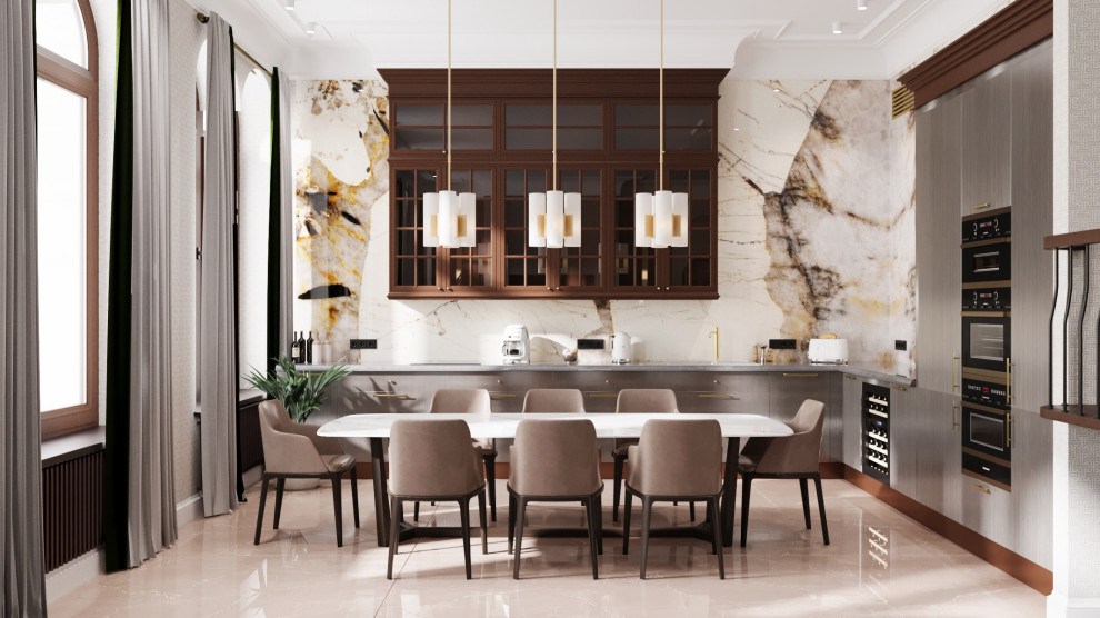 Дизайн интерьера квартиры в ЖК «Mon Cher», 190 м2