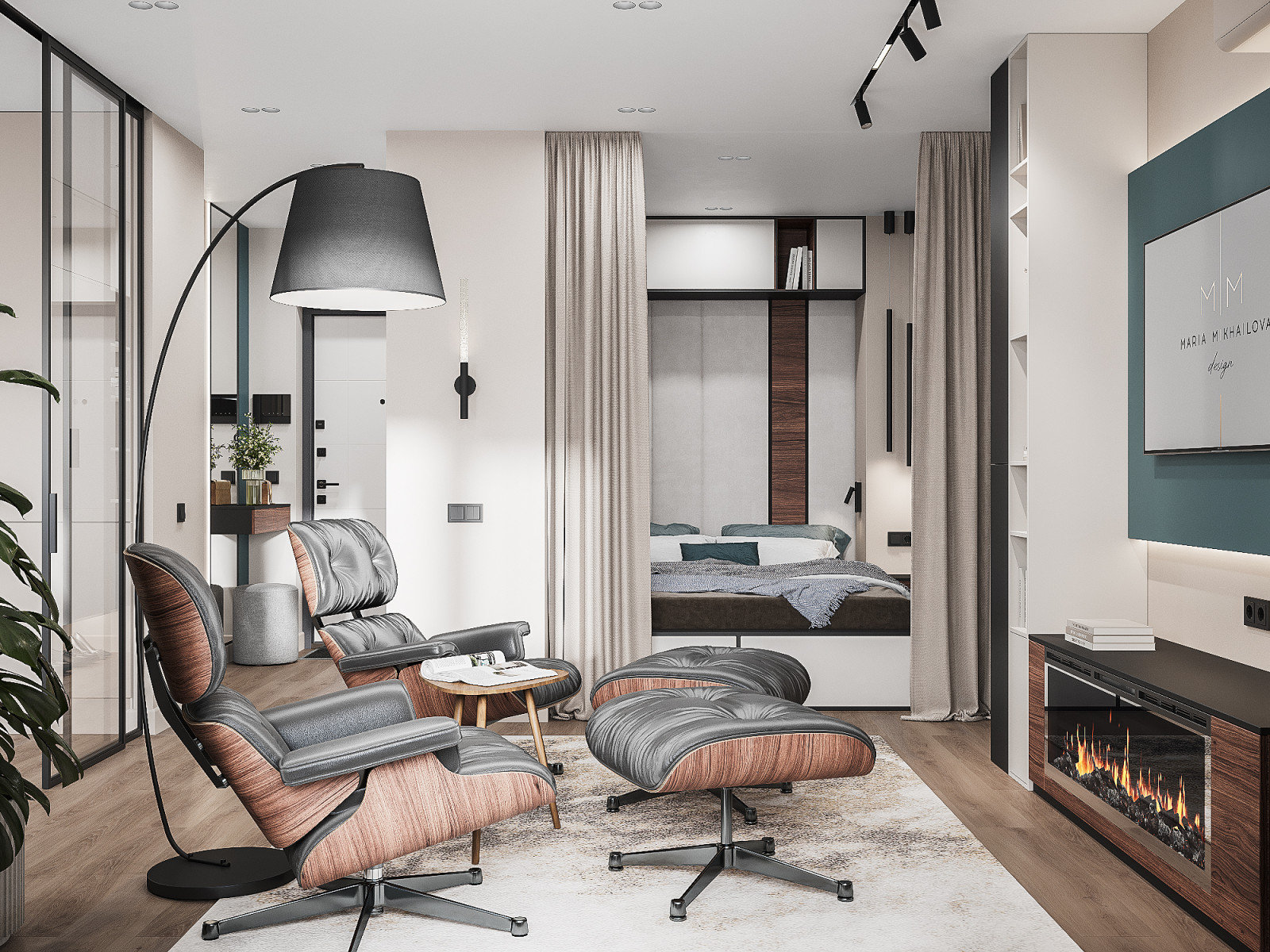 Обложка проекта: Стильный интерьер г. Москва