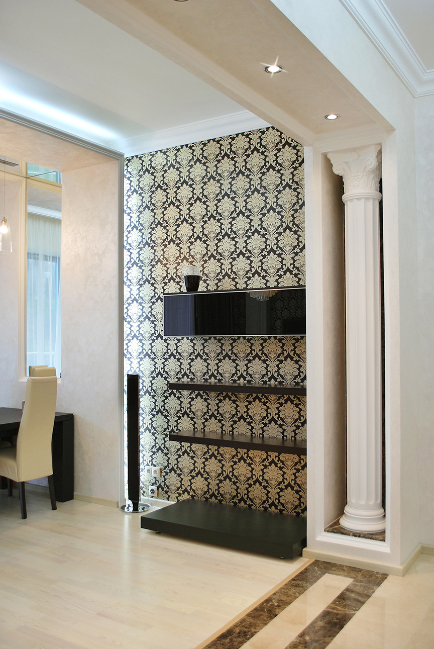 Классический интерьер в ЖК "Королевский парк"