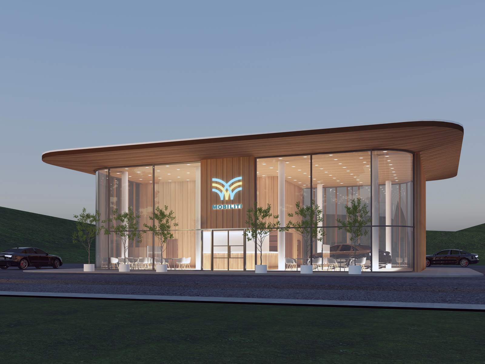 Конкурсный проект, вдохновленный Apple Store