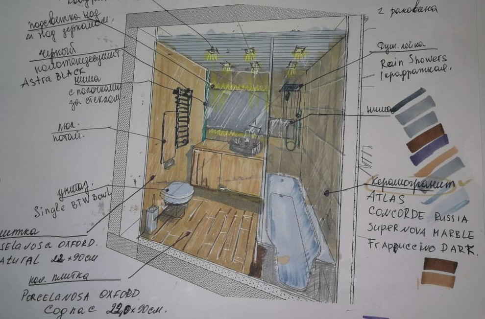 Интерьер Квартиры. Студия двушка. Лофт.