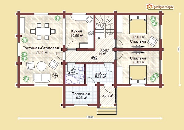 Проект дома № 39
