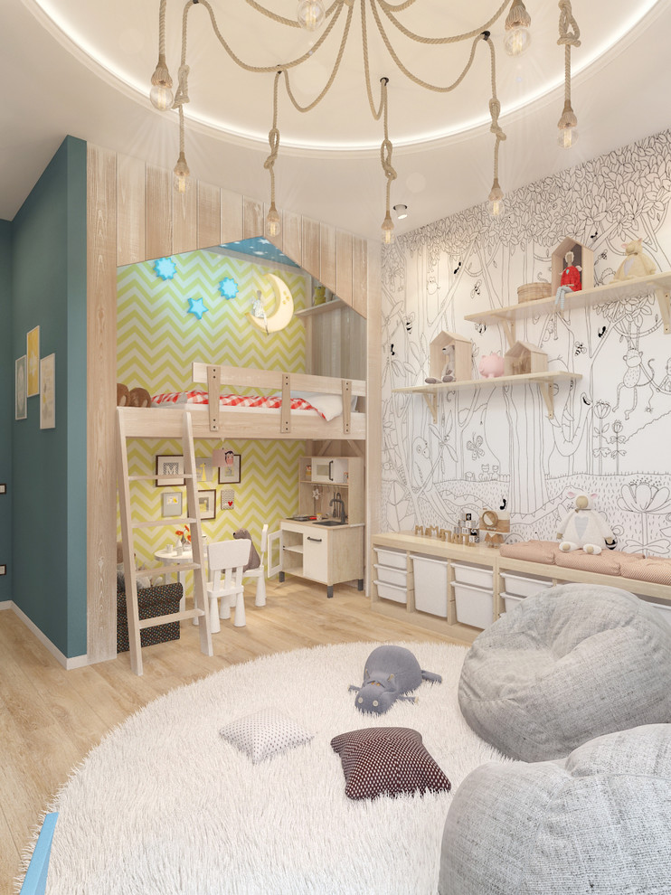 «Life in color». Двухкомнатная квартира в Подмосковье.