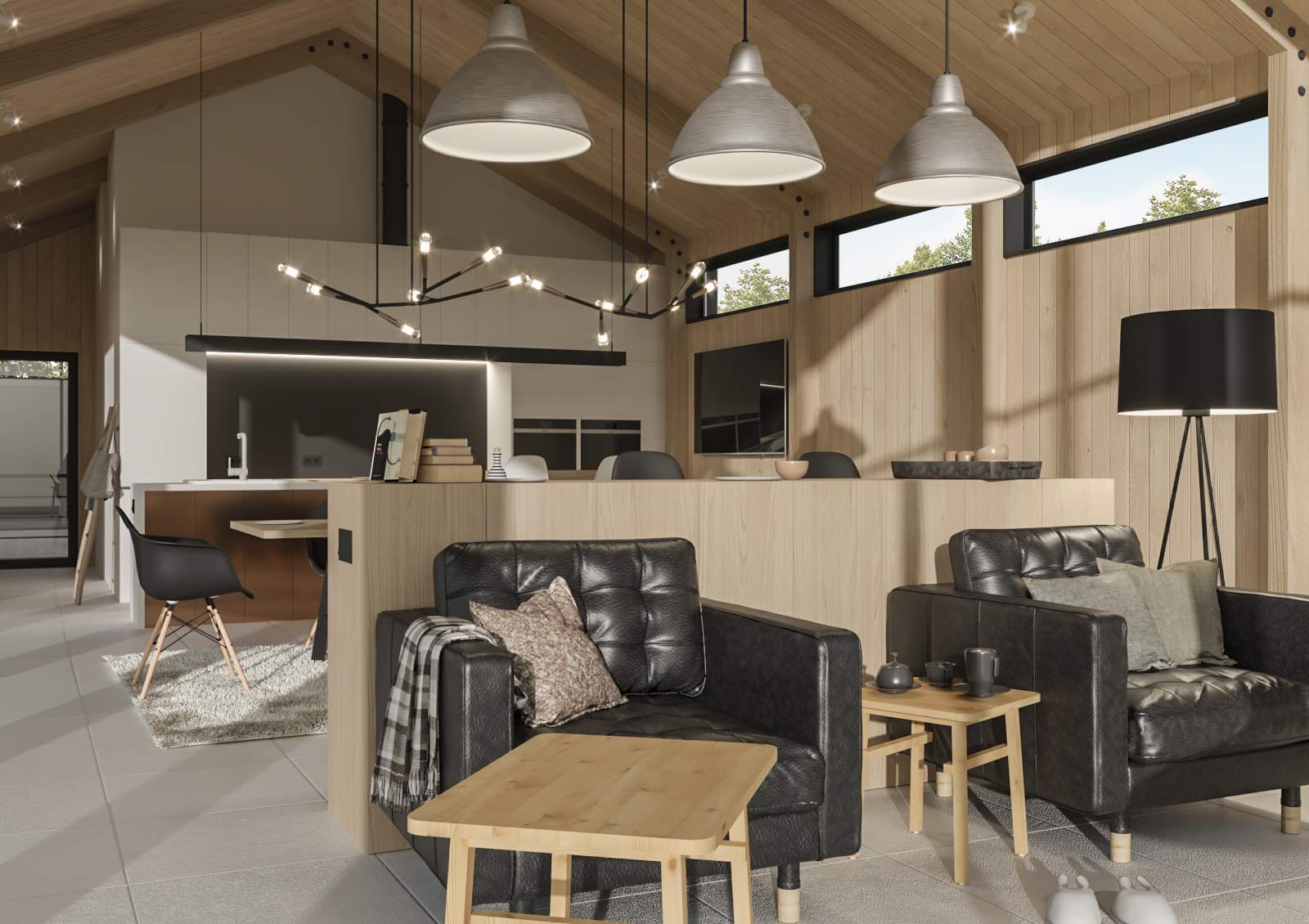 Интерьер летнего домика