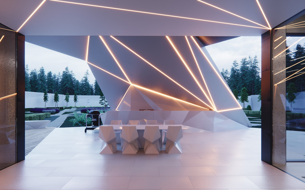 Проект Parametric residence - дизайн интерьера