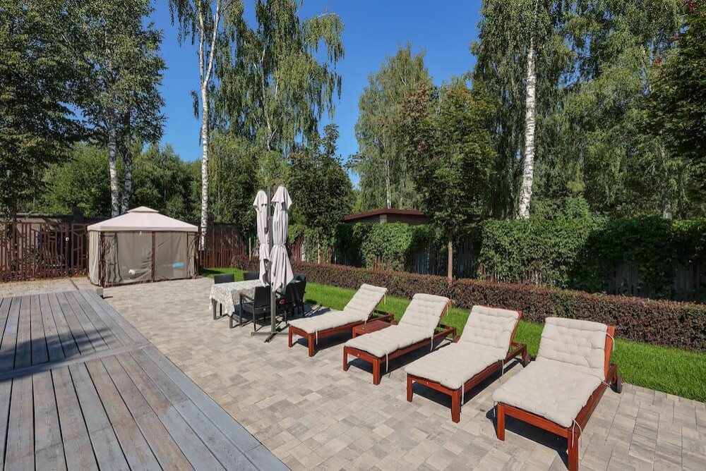 Частный сад "Современный минимализм"