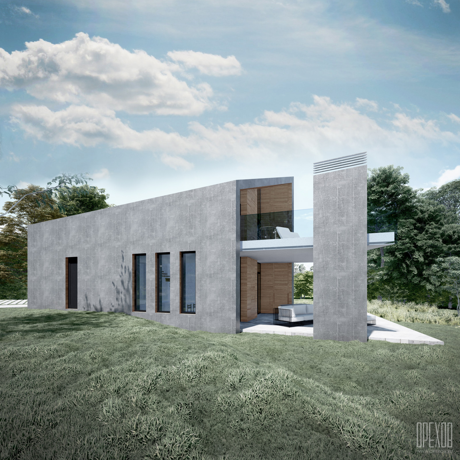 Дом на полуострове